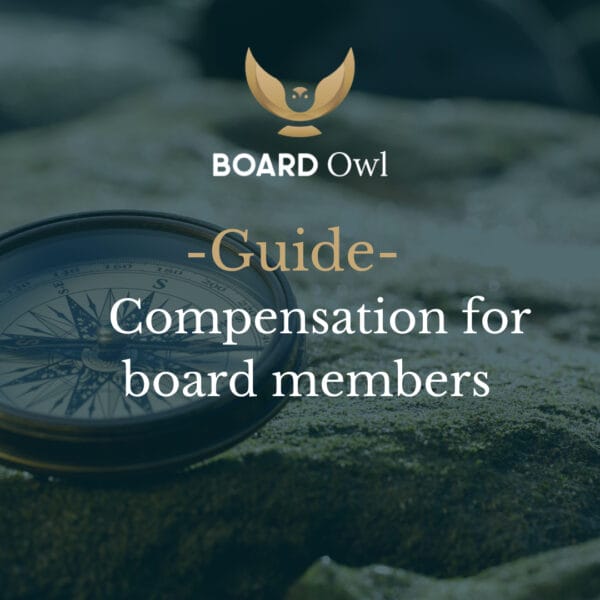 guide compensation for board members