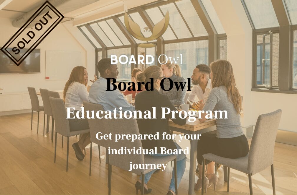 educational program sold out
